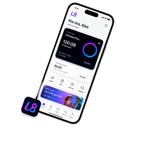 Liberty Mobile account app preview